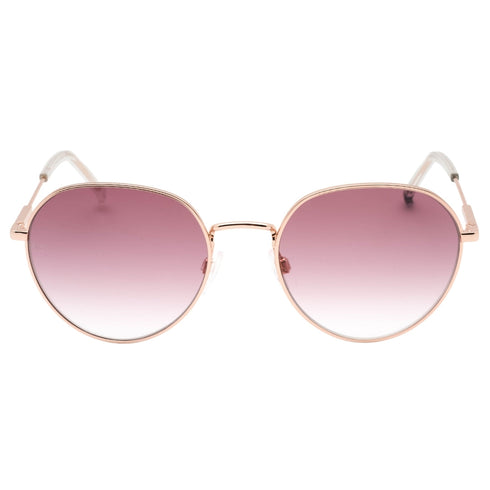 Tommy Hilfiger Pink DS Lens Copper Gold Sunglasses One Size